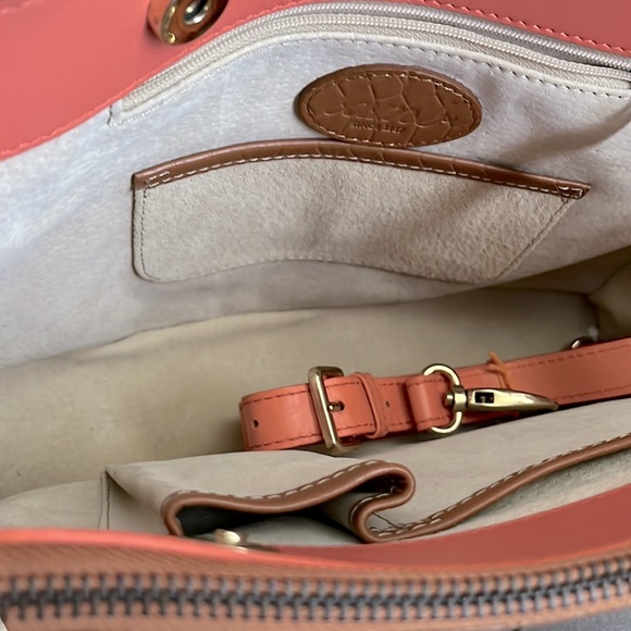 L.A.M.B. 1887 VINTAGE HAND&SHOULDER BAG Genuine Luxury Leather - Picture 10 of 11